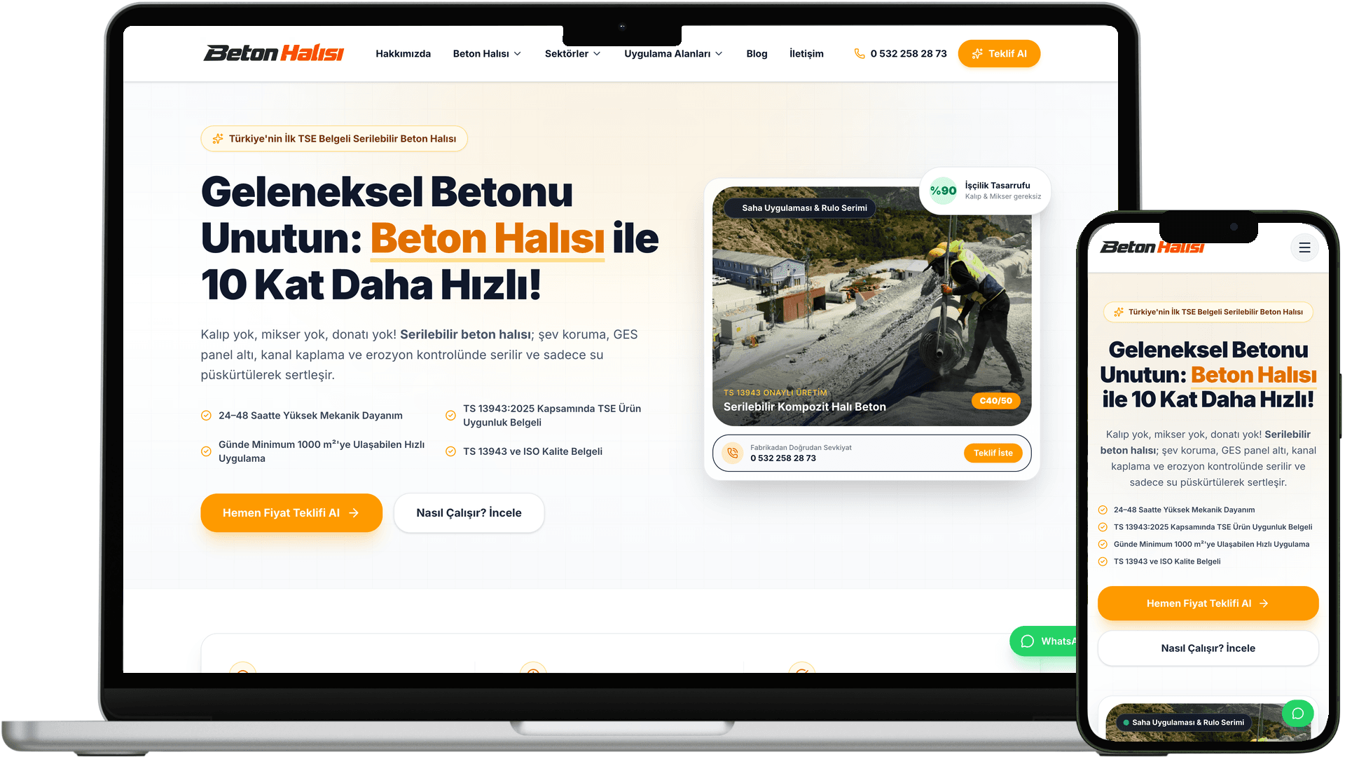 Beton Halısı